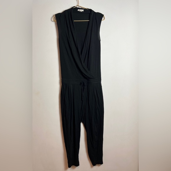 HELMUT LANG V-Neck Jumpsuit - Picture 1 of 9